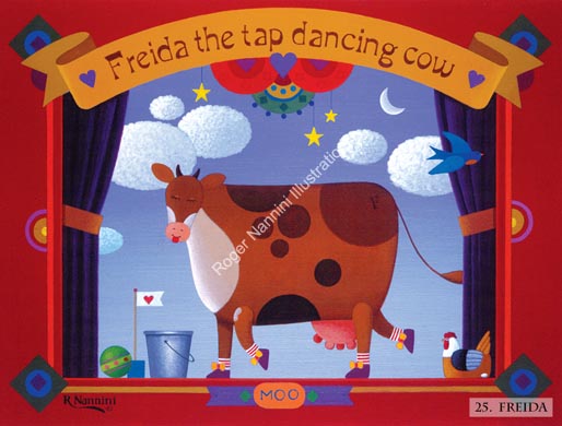 25. FREIDA THE DANCING COW